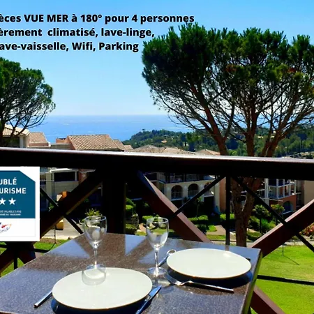 Apartment Nid D'azur A Cap Esterel - Cote D'azur - Vue - Climatise - Piscines